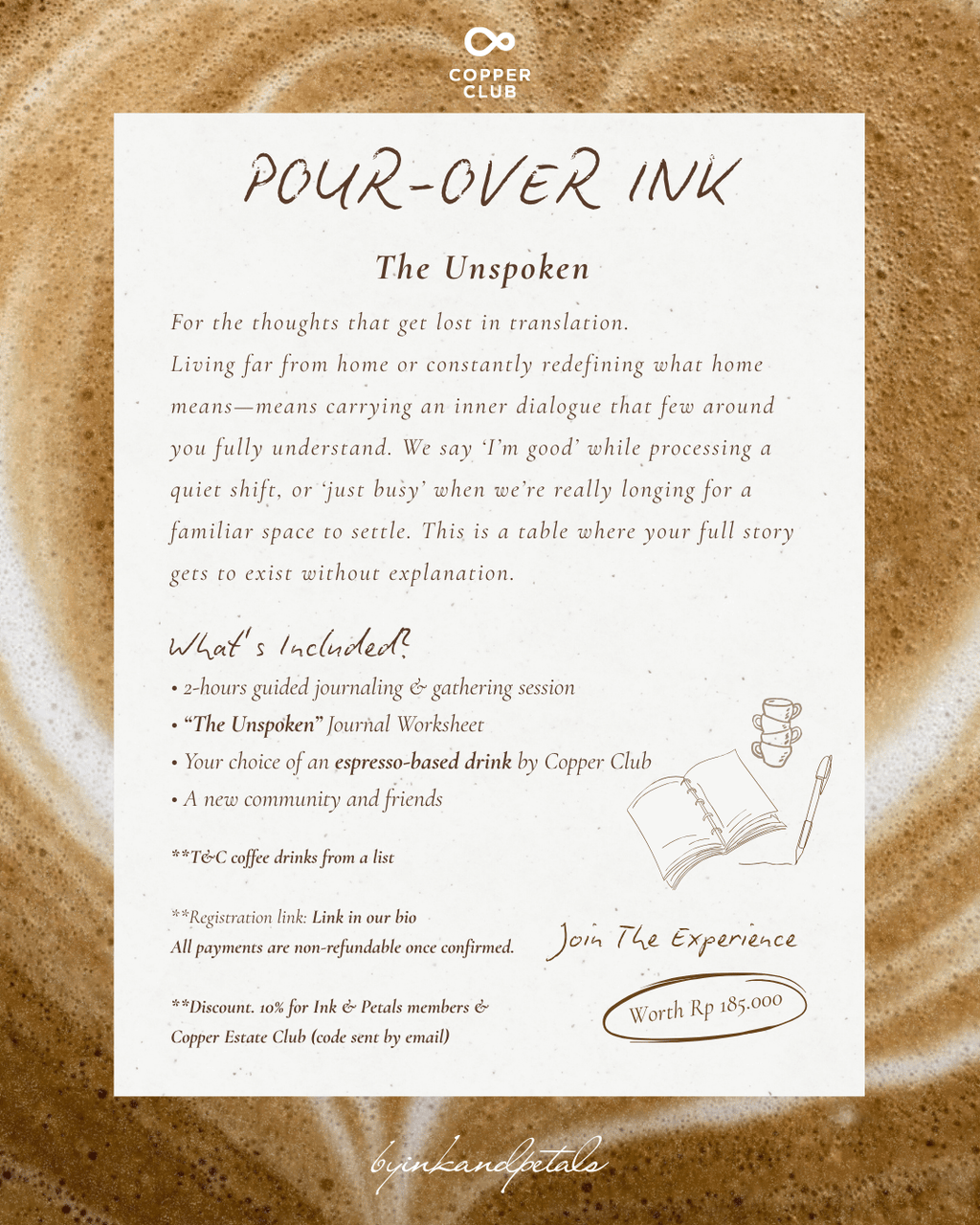 Pour-Over Ink (The Unspoken)