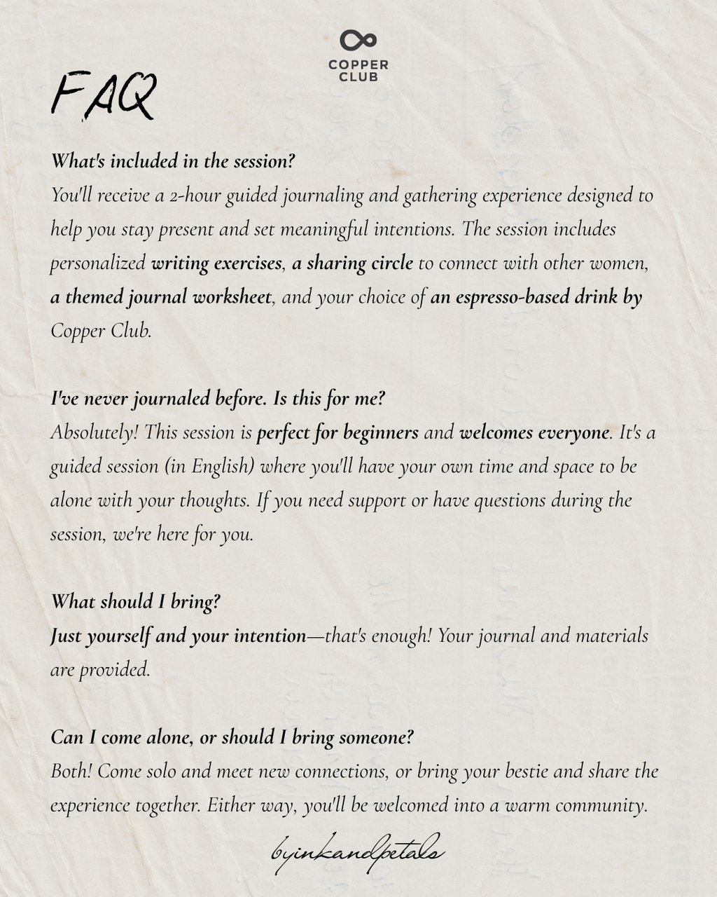 Pour-Over Ink (The Unspoken)