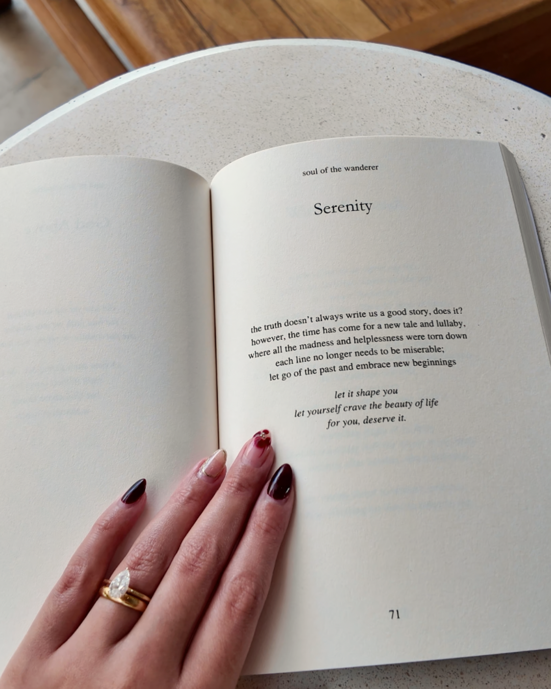 The Winter Garden Poetry Book