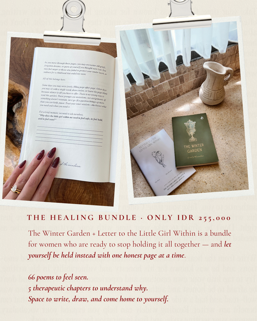 Healing Bundle - Journal Book & The Winter Garden Poetry Book